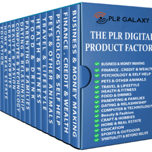 The PLR Digital Product Factory