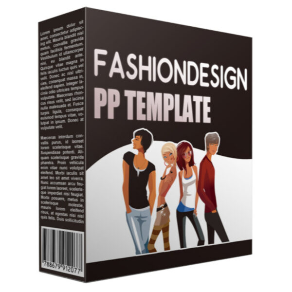 Fashion Design PP Template