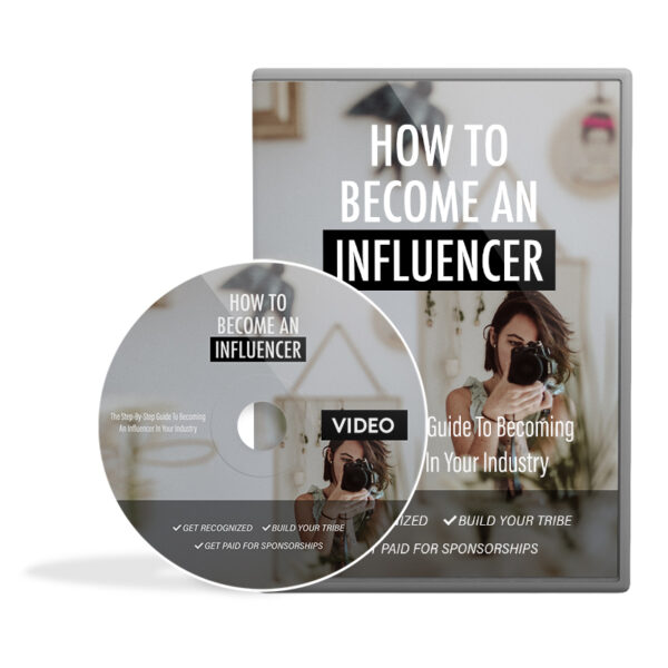 How To Become An Influencer Video Upgrade